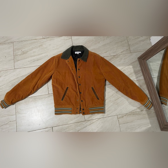 American Apparel Other - RARE American Apparel Corduroy Varsity Jacket with Inside Pocket in Size XS